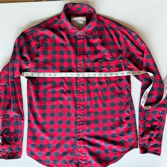 Vintage Aeropostale Plaid Shirt - Picture 8 of 9